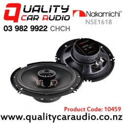 Nakamichi NSE1618 6"/6.5" 200W (30W RMS) 2 Way Coaxial Car Speakers (pair)