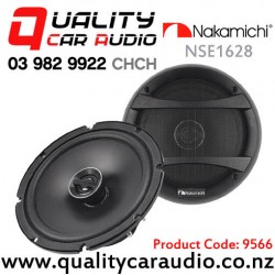 Nakamichi NSE1628 6.5" 250W (35W RMS) 2 Way Coaxial Car Speakers (pair)