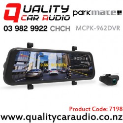 Parkmate MCPK-962DVR Rear View Mirror with Built-in Dash Cam & Reverse Camera