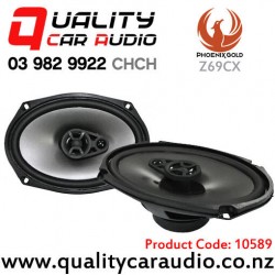 Phoenix Gold Z69CX 6x9" 220W (55W RMS) 3 Way Coaxial Car Speakers (pair)