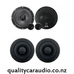 Phoenix Gold ZX65CS 6.5" 2 Way Component Car Speakers + Phoenix Gold ZX65CX 6.5" 2 Way Coaxial Car Speakers Combo Deal