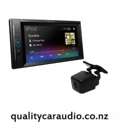 Pioneer DMH-A245BT Bluetooth USB Weblink NZ Tuners 3x Pre Outs Car Stereo + Pioneer RCAM2 Reverse Camera Combo Deal