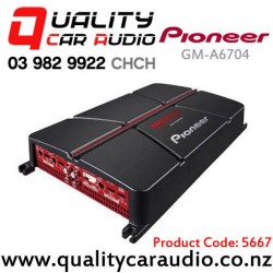 Pioneer GM-A6704 500W 4/3/2 Channels Bridgeable Car Amplifier with Bass Boost