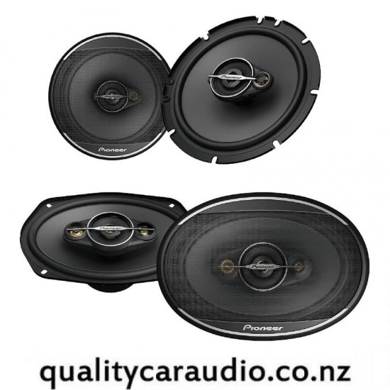 Pioneer TS-A1671F 6.5" 3 Way Coaxial Car Speakers + Pioneer TS-A6961F 6x9" 4 Way Coaxial Car Speakers Combo Deal