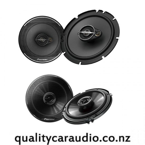 Pioneer TS-A1671F 6.5" 3 Way Coaxial Car Speakers + Pioneer TS-G1620F-2 6.5" 2 Way Coaxial Car Speakers Combo Deal