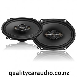 Pioneer TS-A6881F 6x8" 350W (80W RMS) 4 Way Coaxial Car Speakers (pair)