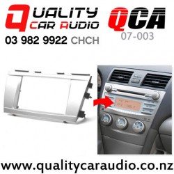 QCA 07003 Stereo Fascia Kit for Toyota Camry from 2006 to 2011 (silver) No Side brackets