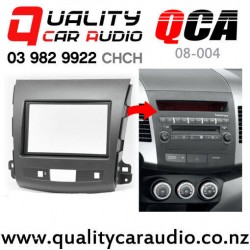QCA 08004 Stereo Fascia Kit for Mitsubishi Outlander from 2006 to 2012 (black)