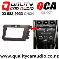QCA 08007 Stereo Fascia Kit for Mazda CX-7 from 2006 to 2012 (black)