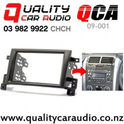 QCA-09001 Stereo Fascia Kit for Suzuki Grand Vitara, Escudo from 2005 to 2013 (black)