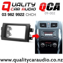 QCA 09002 Stereo Fascia Kit for Suzuki SX4 from 2007 to 2013 (black)