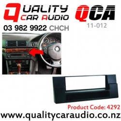 QCA 11-012 Stereo Fascia Kit for BMW 5 Series, X5 (E39, E53) from 1996 to 2004 (black)