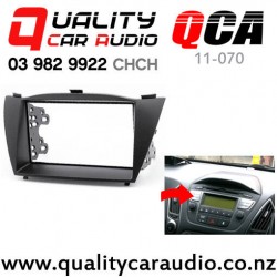 QCA 11-070 Stereo Fascia Kit for Hyundai iX-35/IX35, Tucson from 2010 to 2015 (black)