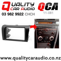 QCA-11081 Stereo Fascia Kit for Mazda 3 Axela from 2004 to 2008 (black)