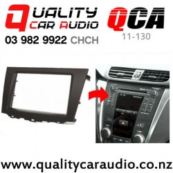 QCA 11130 Stereo Fascia Kit for Suzuki Kizashi from 2009 to 2014 (black)