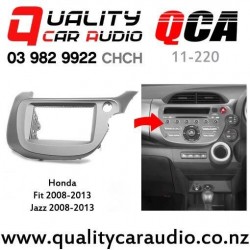 QCA-HOFI03 Double Din Stereo Facial Kit for Honda Fit/Jazz (Grey) 2008 to 2013