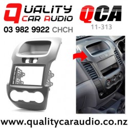 QCA 11-313 Stereo Fascia Kit for Ford Ranger with Manual Air-Con from 2011 to 2015 (black)