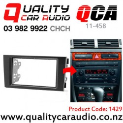 QCA 11-458 Stereo Fascia Kit for Audi A6 from 1997 to 2005