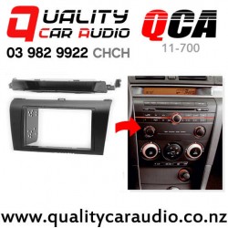 QCA 11700 Stereo Fascia Kit for Mazda Axela from 2003 to 2008 (black)