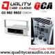 10654 QCA-11026 Stereo Fascia Kit for Opel Astra from 2004 to 2010 (silver)