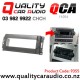 QCA-11054 Stereo Fascia Kit for Chrysler, Dodge, Jeep from 2004 to 2010