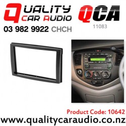 10642 QCA-11083 Stereo Fascia Kit for Mazda Premacy from 1999 to 2005 (black)