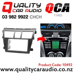 10492 QCA-11402 Stereo Fascia Kit for Toyota Yaris from 2006 to 2012 (black)