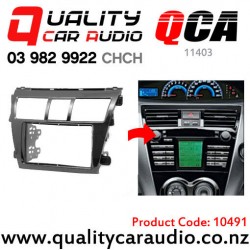 10491 QCA-11403 Stereo Fascia Kit for Toyota Yaris from 2006 to 2012 (gloss black)