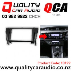 QCA-11506 Stereo Fascia Kit for Toyota Corolla from 2013 to 2016 (gloss black)