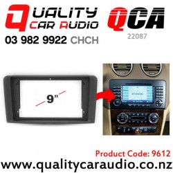 QCA-22087 9" Stereo Fascia Kit for Mercedes M/GL Class from 2005 to 2012