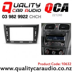 QCA-221240 9" Stereo Fascia Kit for Volkswagen Golf Mk 6 from 2008 to 2015