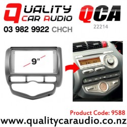 QCA-22214 9" Stereo Fascia Kit for Honda Fit, Jazz (Auto Air-Condition) from 2002 to 2008