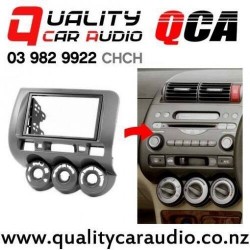 QCA 11213 Double Din Stereo Fascia Kits for Honda Fit/Jazz 2002 to 2006 with Manual Air-condition