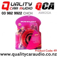 QCA-AMK2GA 2 Gauge 2500W Max Power Complete Set Car Amplifier Wiring Kits