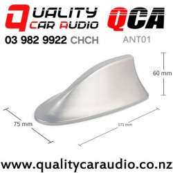 QCA-ANT01 Shark Fin Style Car Antenna (silver)