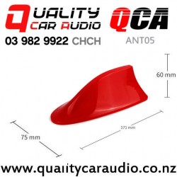 QCA-ANT05 Shark Fin Style Car Antenna (red)