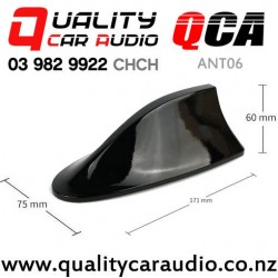 QCA-ANT06 Shark Fin Style Car Antenna (black)