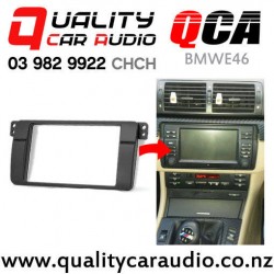 QCA-BMWE46 Double Din Stereo Fascia Kit for BMW 3 Series from 1998 to 2005 with Easy Payments