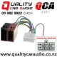 QCA-CL01 Clarion White 16 pins to ISO Adapter with Easy Payments