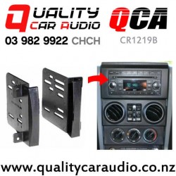 QCA-CR1291B  Double Din Stereo Facial Kit for Jeep Wrangler Chrysler 2007 on with Easy Finance
