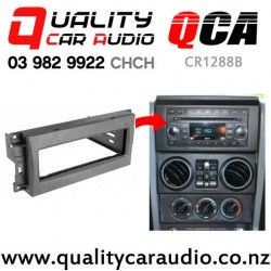 QCA-CR1288B Single Din Stereo Facial Kit for Jeep Wrangler and Chrysler 300 2007 up with Easy Finance