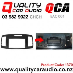 1370 QCA-11200 Stereo Facial Kit for Toyota Allion/Premio from 2001 to 2007 (Black)