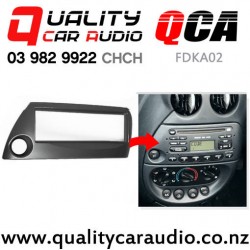 QCA-FDKA02 Single Din Stereo Fascia Kit for Ford Ka from 1996 to 2008 with Easy Payments