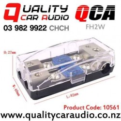 10561 QCA-FH2W 2 Way Fuse Holder (x2 60A Fuses Included)