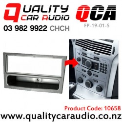 10658 QCA FP-19-01-S Stereo Fascia Kit for Holden Astra from 2004  to 2014 (silver)