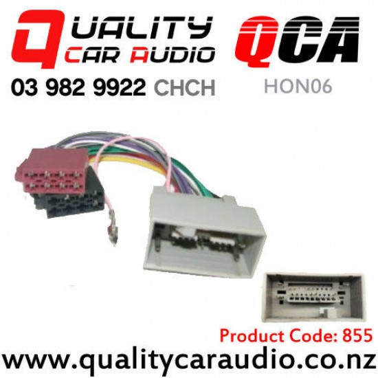 855 QCA-HON06 Honda to ISO Harness Adaptor From 2008 on