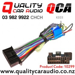 QCA-KE03 Harness for Kenwood JVC DVD Stereo with Bare End 2018 on