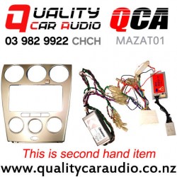 QCA-MAZAT01 Stereo Facial Kit for Mazda Atenza Bose Amplified (Silver) from 2002 to 2005 with Easy Payments