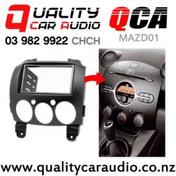 QCA-MAZD01 Stereo Fascia Kit for Mazda Demio from 2007 to 2014 (black)