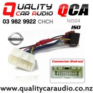 QCA-NIS04 Nissan to iso Car Stereo Wiring connector year 2007 onward with Easy Finance